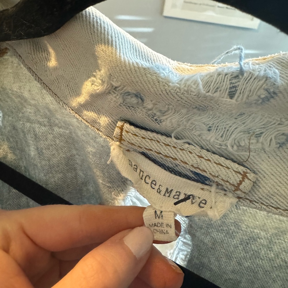 Distressed Jean jacket - Picture 3 of 5